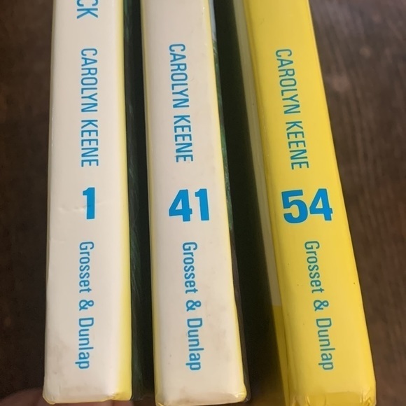 Vintage Nancy Drew Mystery Stories Hardcover Books Lot of 3 Set Collection Keene - Picture 3 of 10
